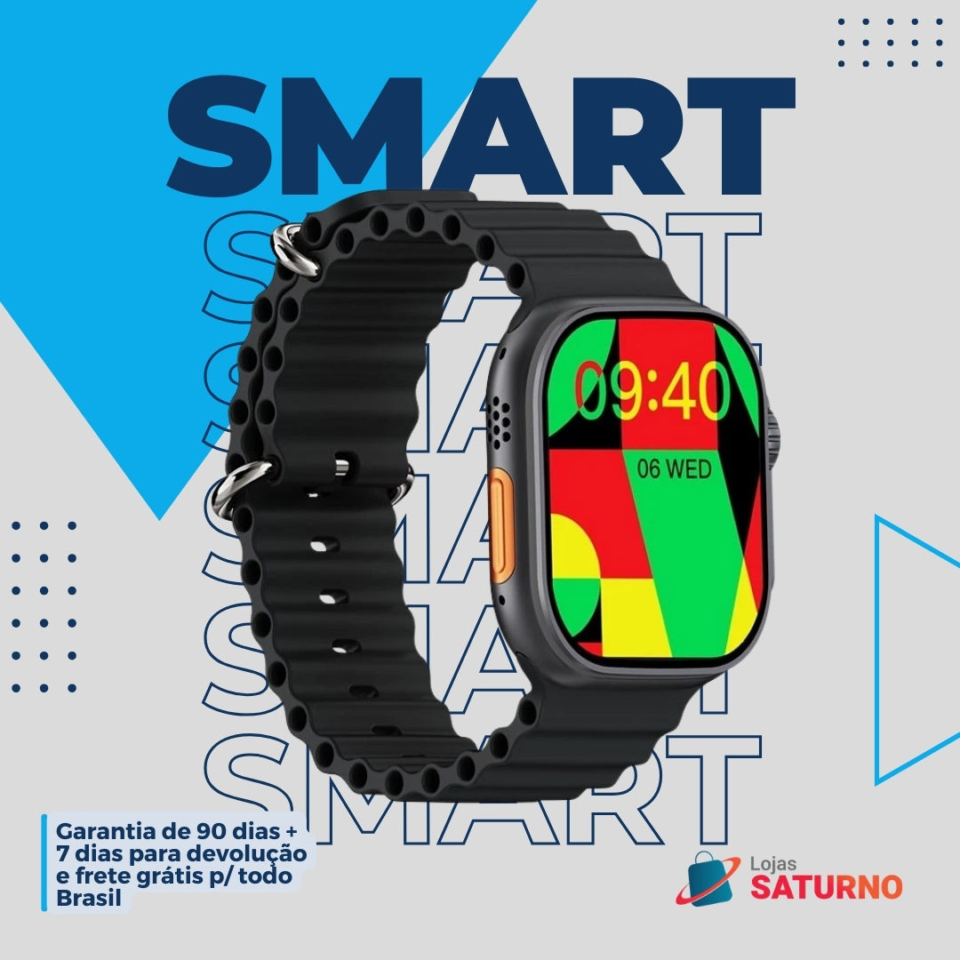 Smartwatch W69 Ultra Max Serie 9 Microwear 2024 Lançamento